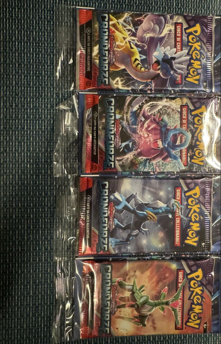 Pokémon Cartes à collectionner: Pokémon Cronoforze full set - Mint – Neuf avec emballage d'origine à Bellinzona par cam_f8vt