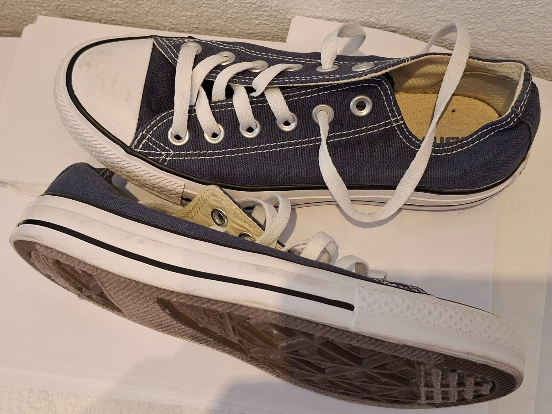 Converse Scarpe da uomo: Converse Chucks, blau, Gr. 37 – Usato da Dornach venduto da shoe-lina 1