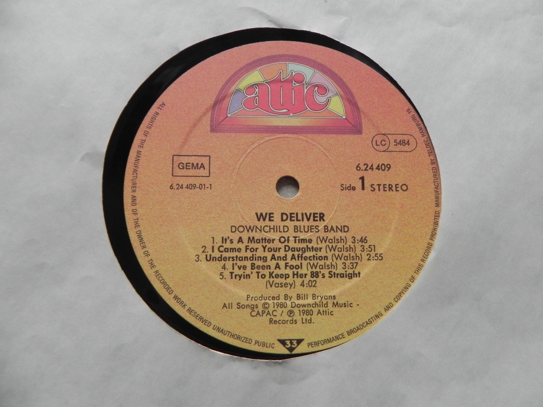 Schallplatten: LP Canada Downchild Blues Band 1980 – Gebraucht aus Siebnen von krimsie 3