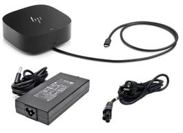 HP USB-C Dock G5 Dockingstation schwarz mit Netzteil