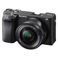 Sony Alpha 6400 4K Kamera mit 16-50mm Objektiv