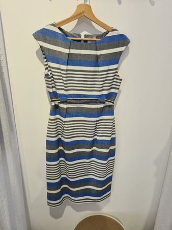 Calvin Klein Sommerkleid gestreift Grösse 36