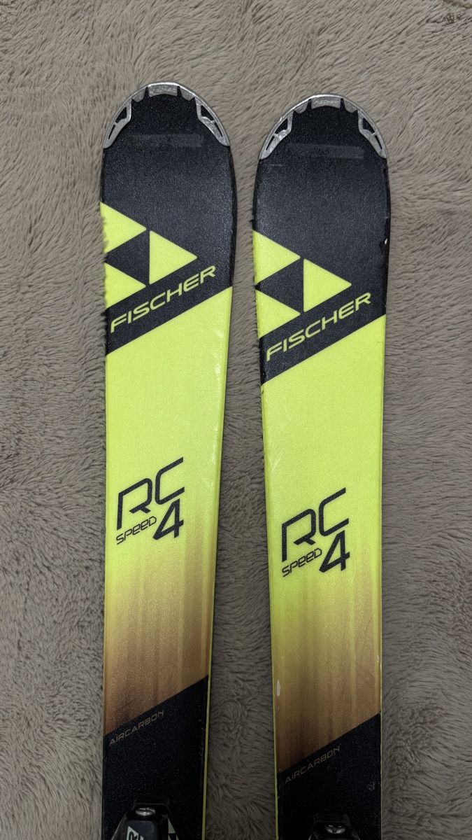 Fischer Sci: Fischer RC4 Speed Ski 130 cm mit Bindung gebraucht – Usato da Dietlikon venduto da kickboxer_999 1