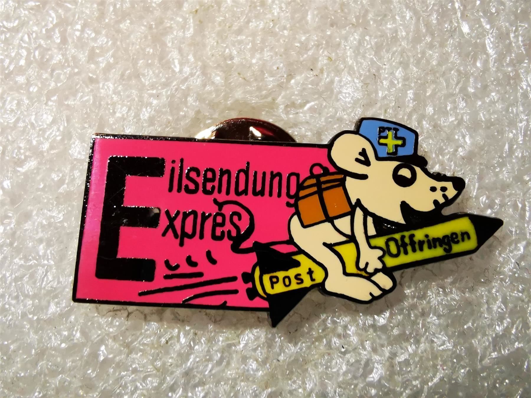 Placchette & Badge: Ansteckpin 90: PTT Post Oftringen – Usato da Oppligen venduto da Pin-Fall-Shop