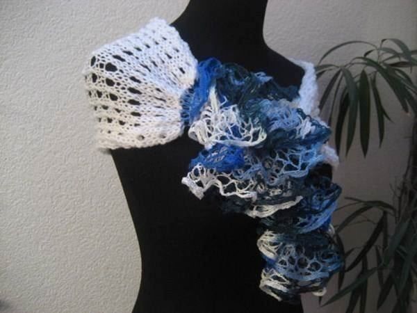 Foulard & Sciarpe: Echarpe ou couvre-épaule, neuve – Nuovo e nell'imballaggio originale da Delémont venduto da marryb 4
