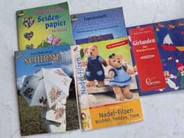 5 X DIVERSE BASTELHEFTE