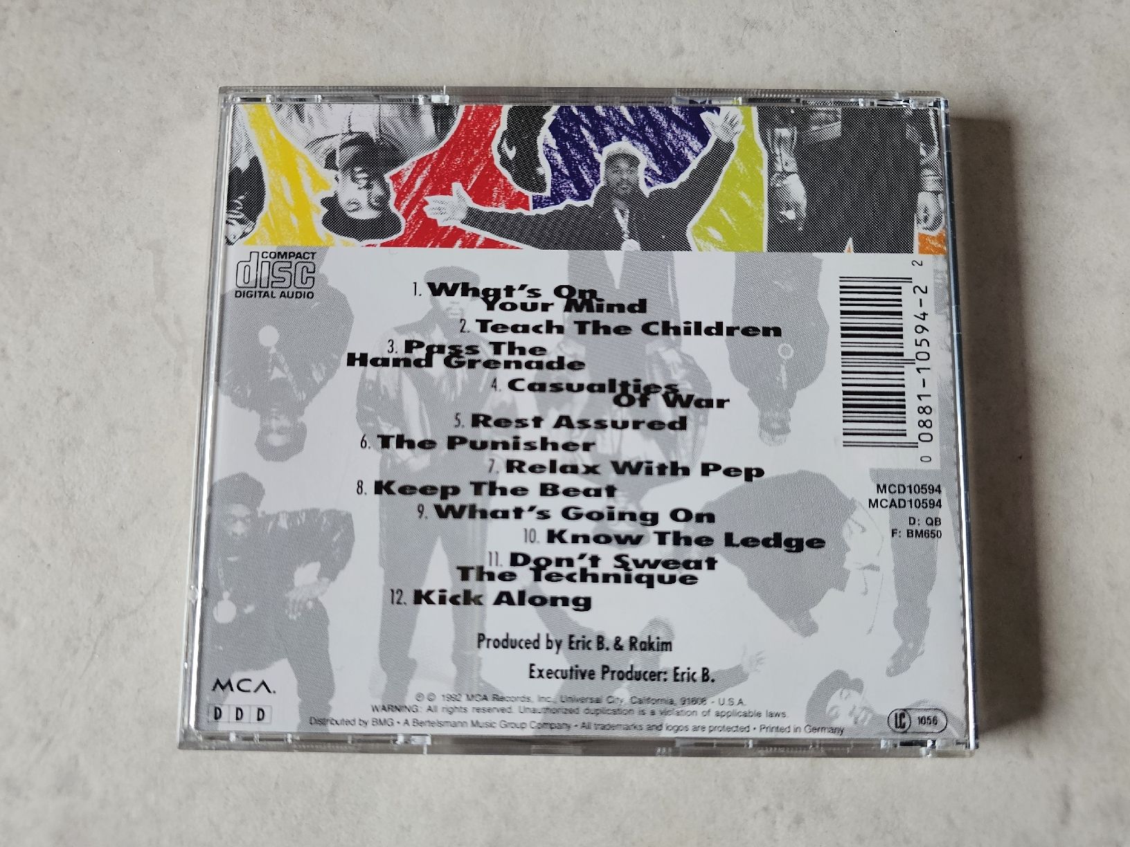 CD: Eric B. & Rakim  -  Don't Sweat The Technique – Usato da Schneisingen venduto da backstore24 1