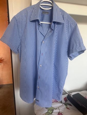 Hemd blau /weiss Gr. xl ***