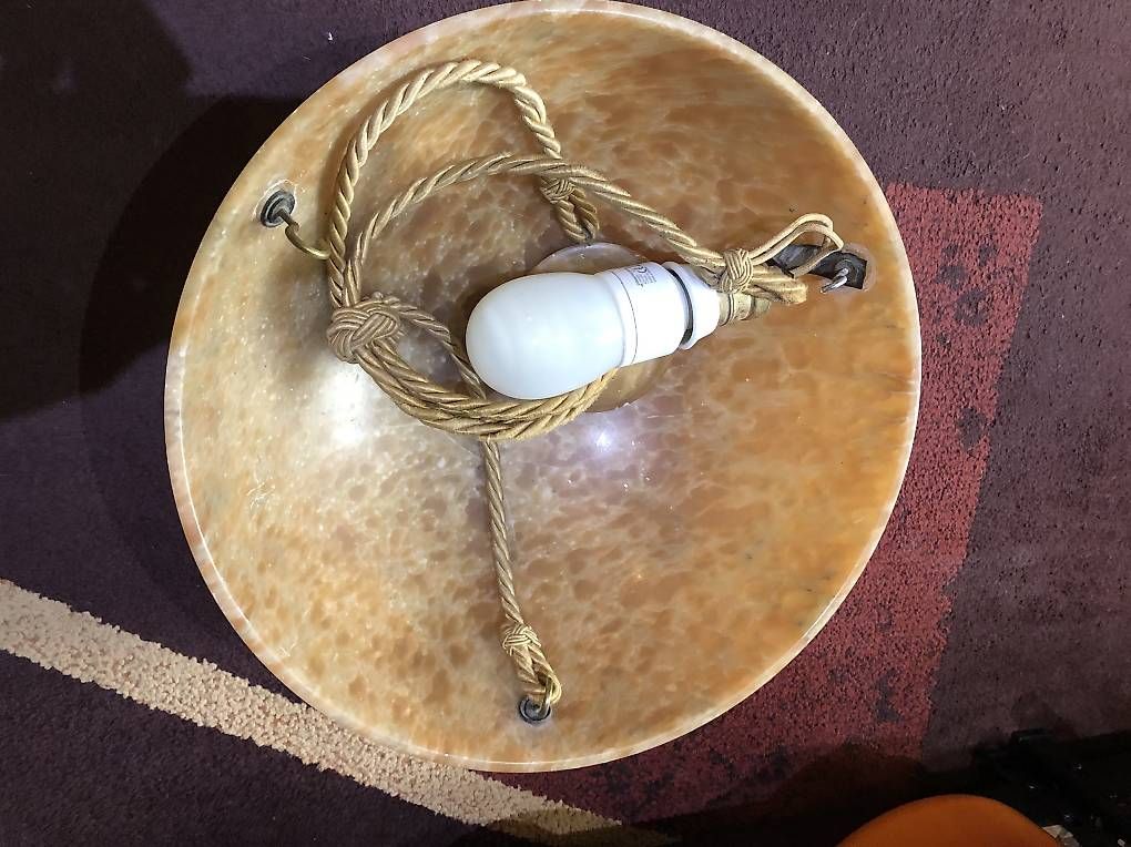 Lampadari & plafoniere: Plafonnier Art deco Albatre – Usato da La Chaux-de-Fonds venduto da reg_yw68 2