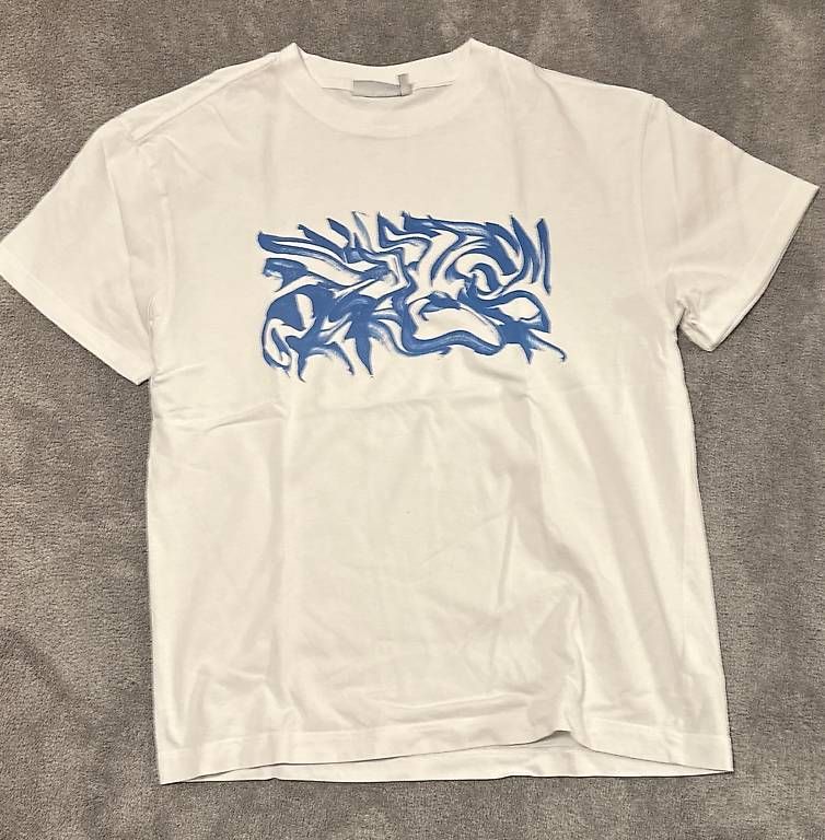 T-shirt: T-Shirt Weekday Weiss Grösse: S – Usato da Bottmingen venduto da fed_8spp