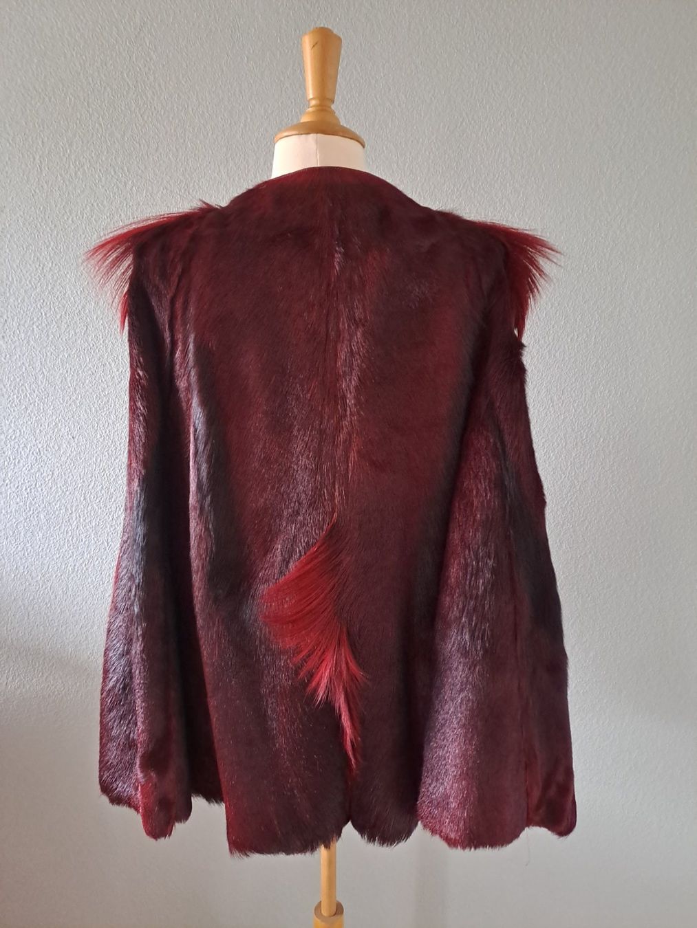 Akris Sonstige Damenmode: Akris Cape Leder/Fell Gr. 36 Runway Piece – Neu (gemäss Beschreibung) aus Romanshorn von awaken 3