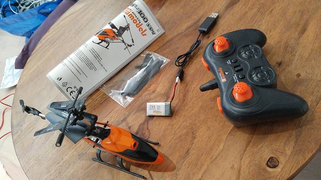 RC Modellbau: DF-100 Pro FPV Helikopter Modellhelikopter Ferngesteuert – Gebraucht aus Gossau ZH von tobiwils 1