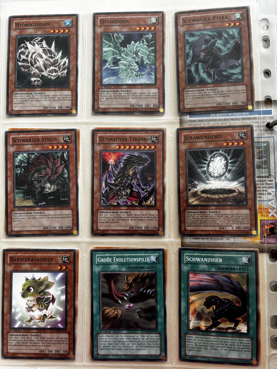 Yugioh Cartes à collectionner: Yu-Gi-Oh! Karten Sammlung - Dinosaurier Structure Deck – Neuf (Voir description) à Uznach par Vintage2022. 2