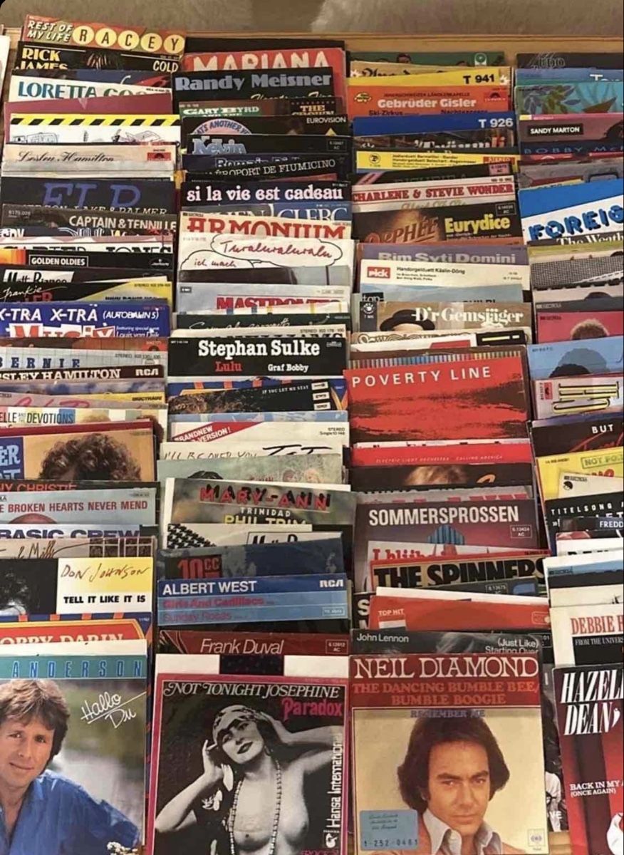Dischi in vinile: Schallplattensammlung - Singles Ca. 400 Stück – Usato da Horw venduto da yvesmarc 2
