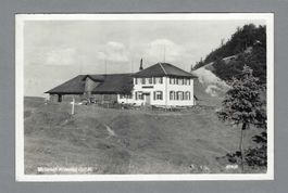 1934, WIRTSCHAFT KREUZEGG, RÜCKS VIOL. HOTEL-0 J. MANSER