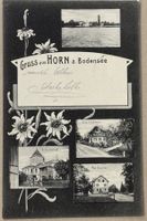 Gruss aus Horn am Bodensee, Bahnpost 2718, 1907