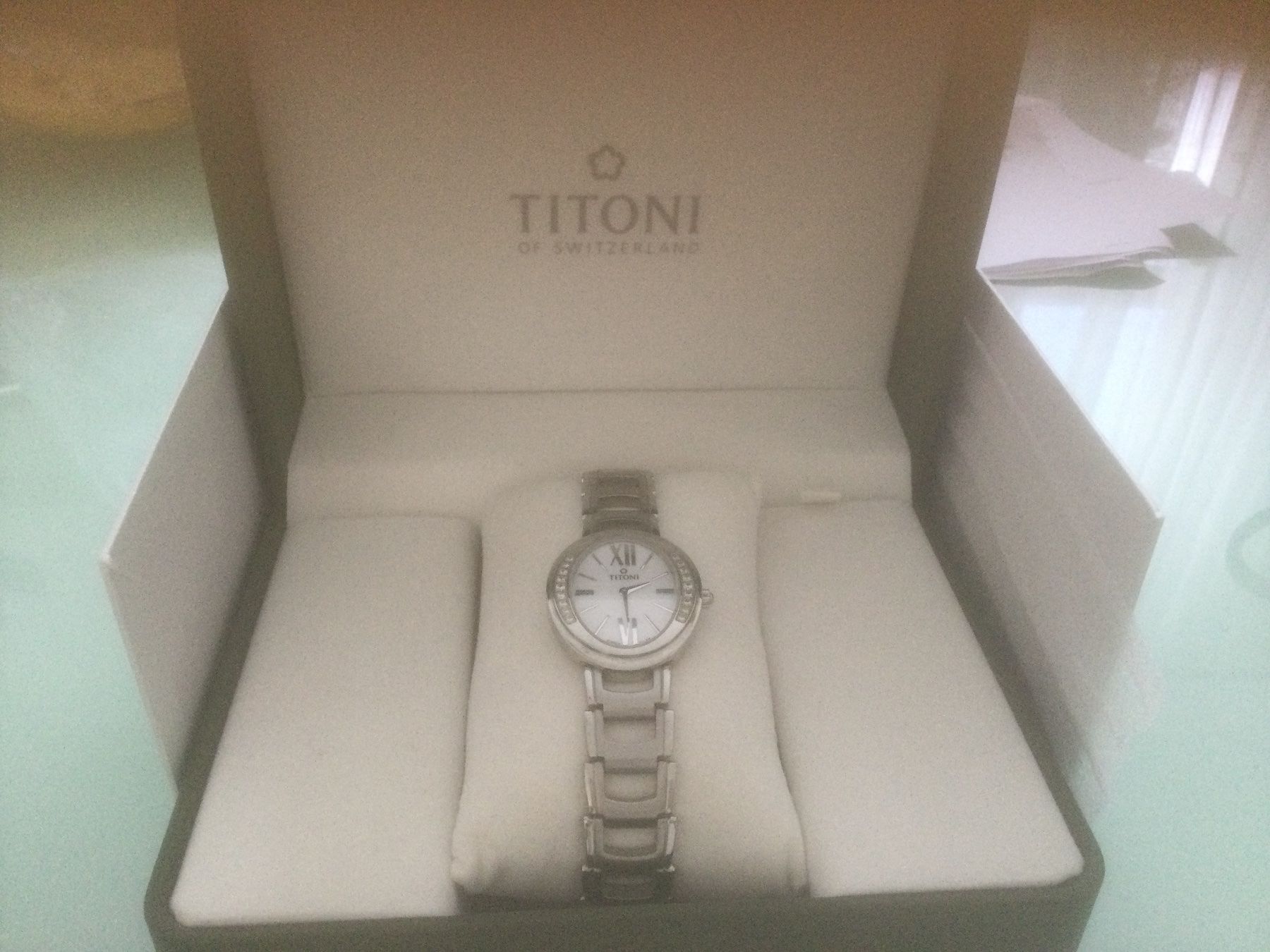 Titoni Orologi: Titoni Damen Uhr Neu – Nuovo e nell'imballaggio originale da Dulliken venduto da Lindt.1845 3