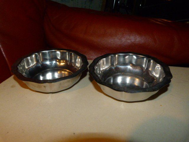 Teglie da forno: 2 Puddingformen Inox, France – Usato da Nunningen venduto da Ave51