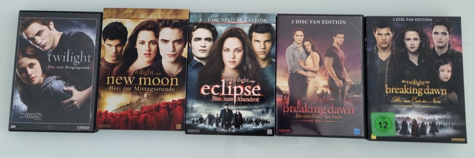 Alle DVDs: DVD Sammlung *Twilight* – Neu (gemäss Beschreibung) aus Nottwil von Janny77