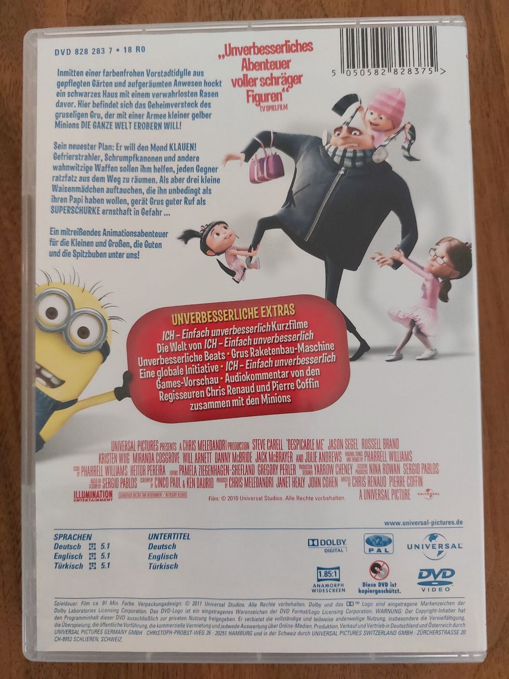 Alle DVDs: DVD - Ich einfach unverbesserlich – Gebraucht aus Rheinfelden von FilmAuktion 1