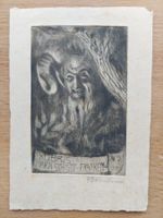 Exlibris Friedrich Dornbusch - Original Radierung signiert