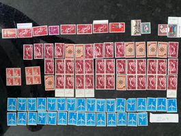 37.40Fr Alte Frankaturware postrisch ungestempelt Sammlung
