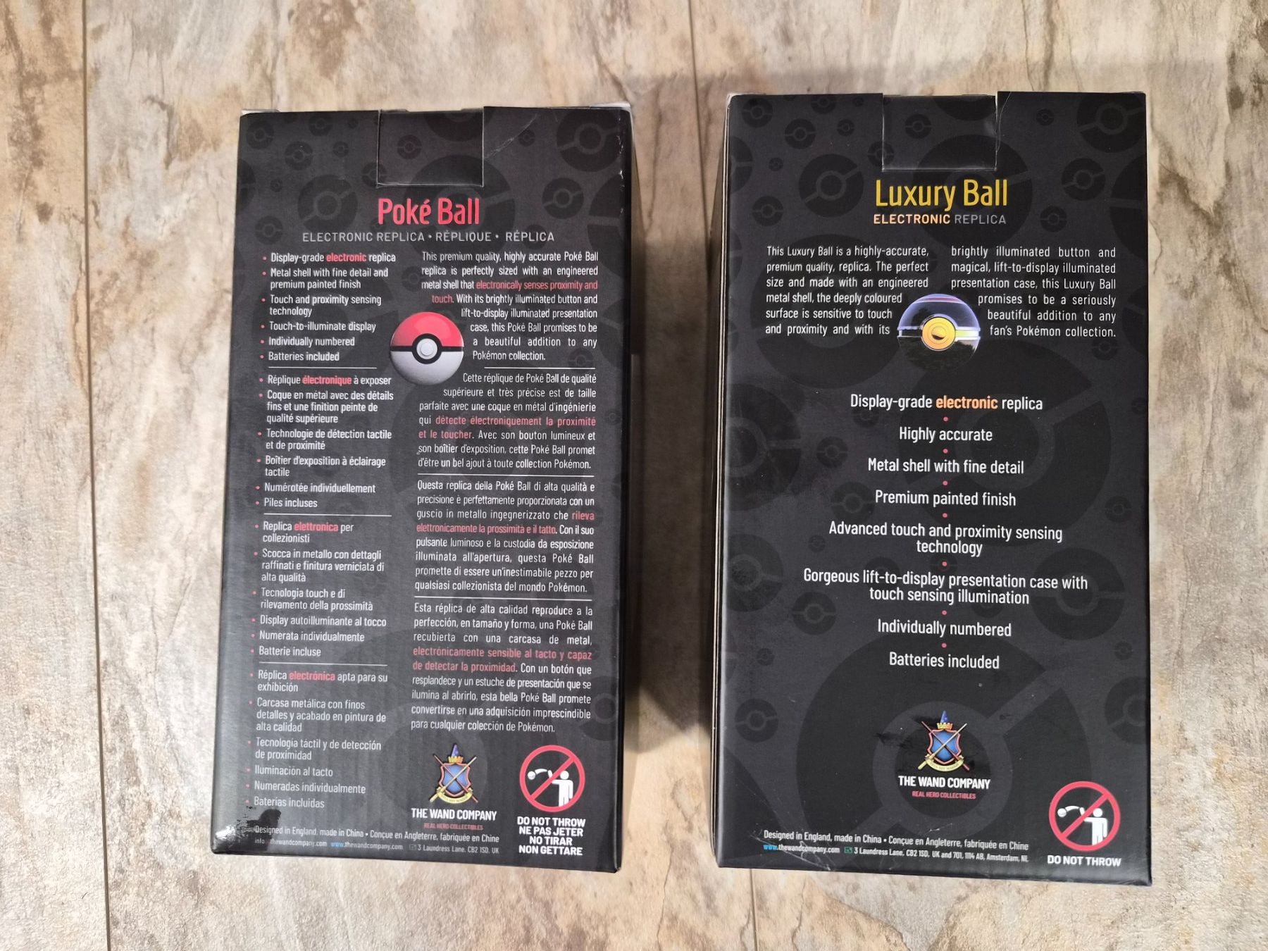 Pokémon Statuette: 2 POKE BALL  , ELECTRONIC REPLICA – Nuovo e nell'imballaggio originale da Bévilard venduto da CHUCKMAVIS 1