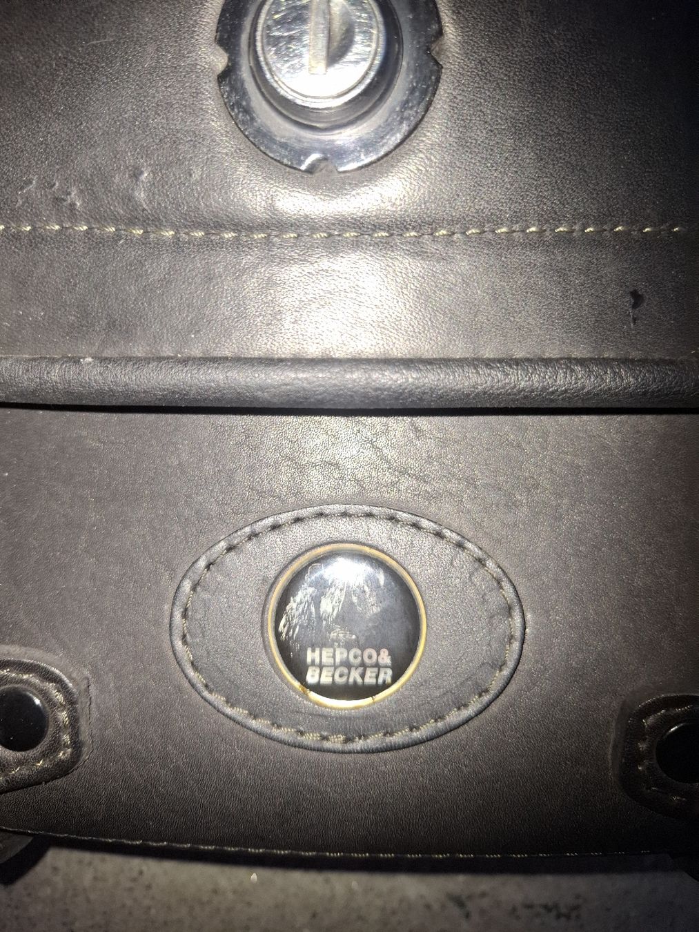 Taschen: Original Hepco&Becker Motorrad Seitentaschen, Leder – Gebraucht aus Schellenberg von R.Feigl_Vertrieb 1