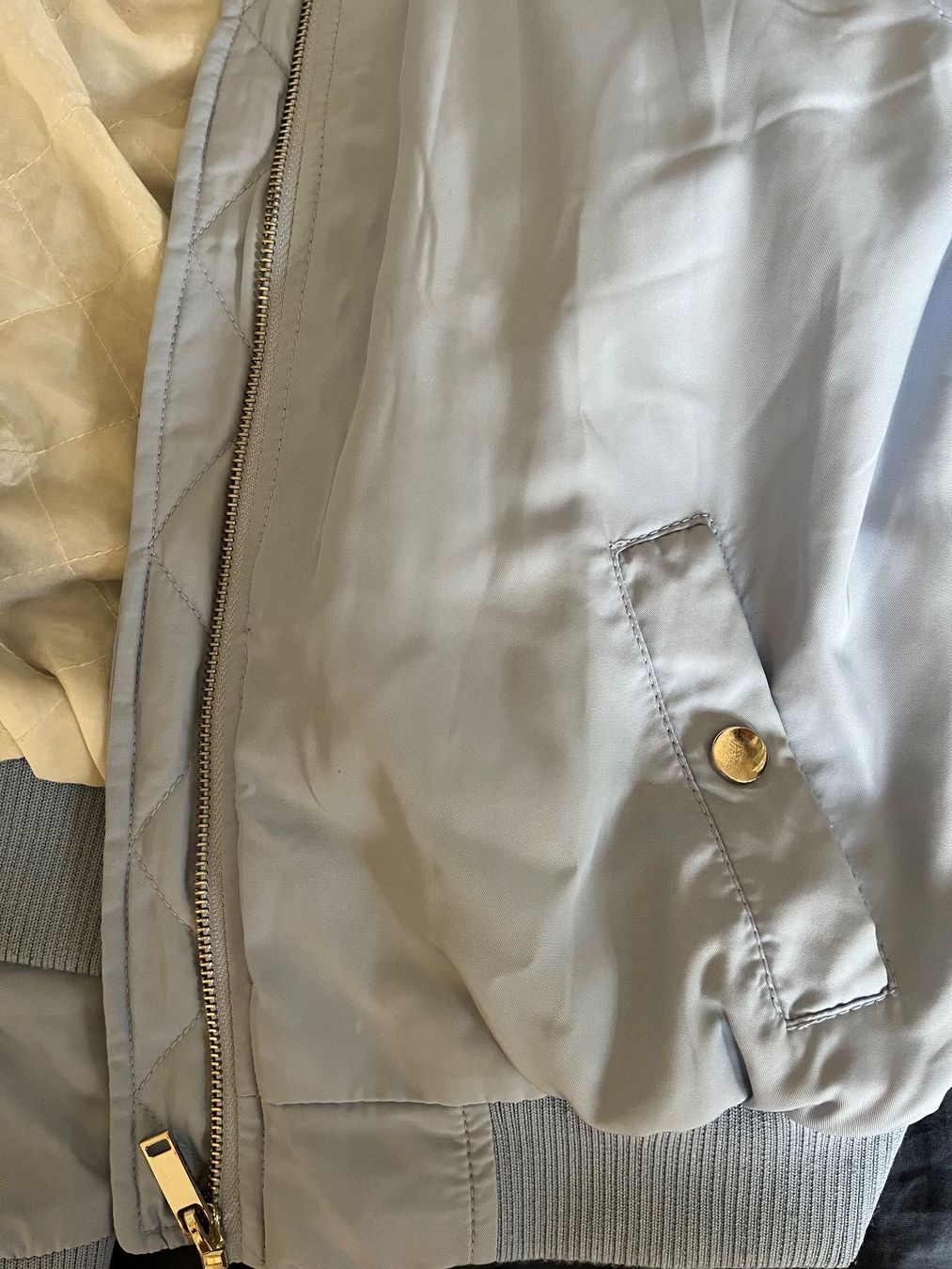 Pimkie Giacche: Pimkie Bomber Jacke, hellblau, Grösse S – Usato da Winterthur venduto da ver_j6jn 4