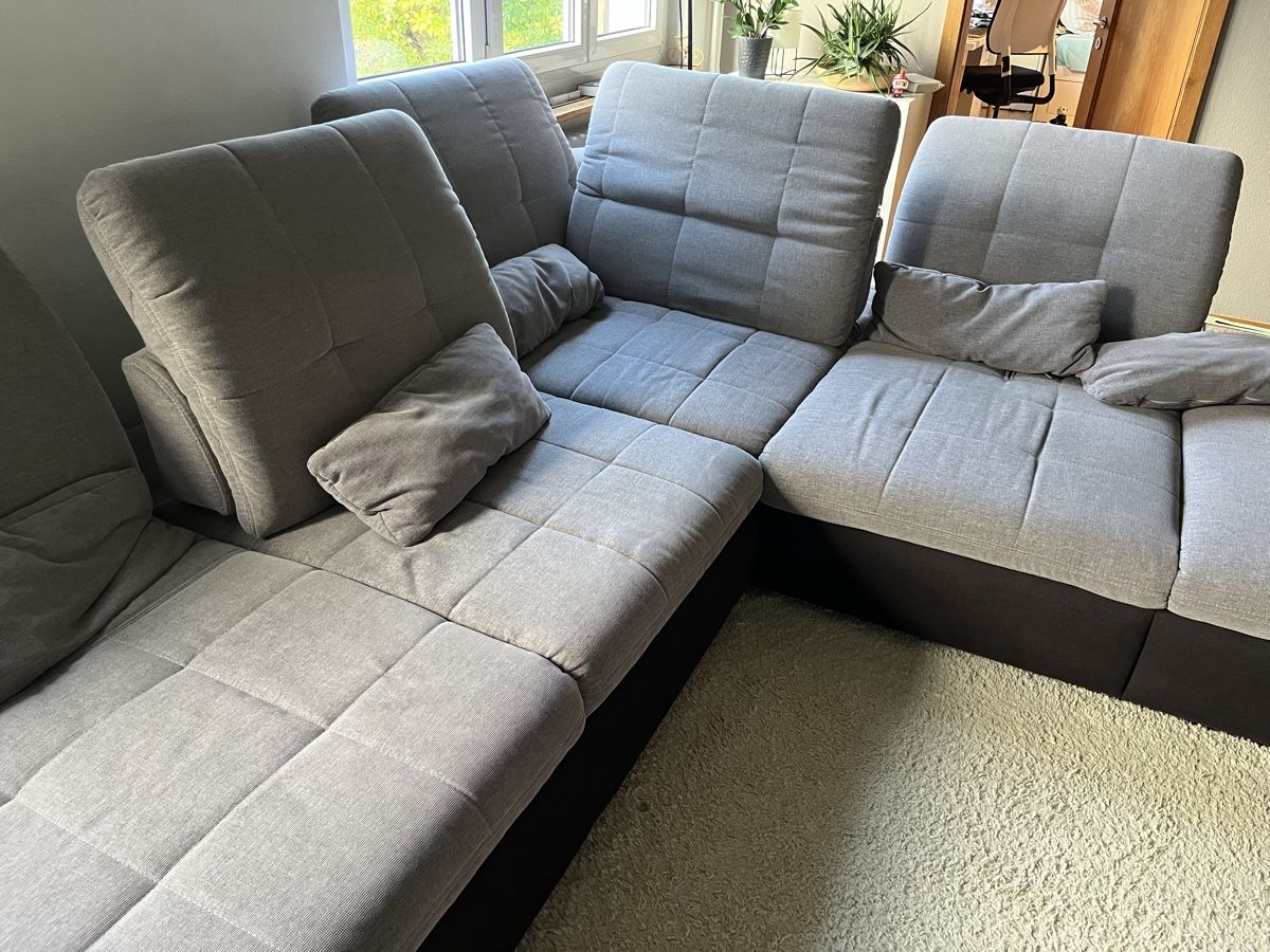 Sofas: Ecksofa grau mit Schlaffunktion gebraucht – D'occasion à Männedorf par Dorrii85 6