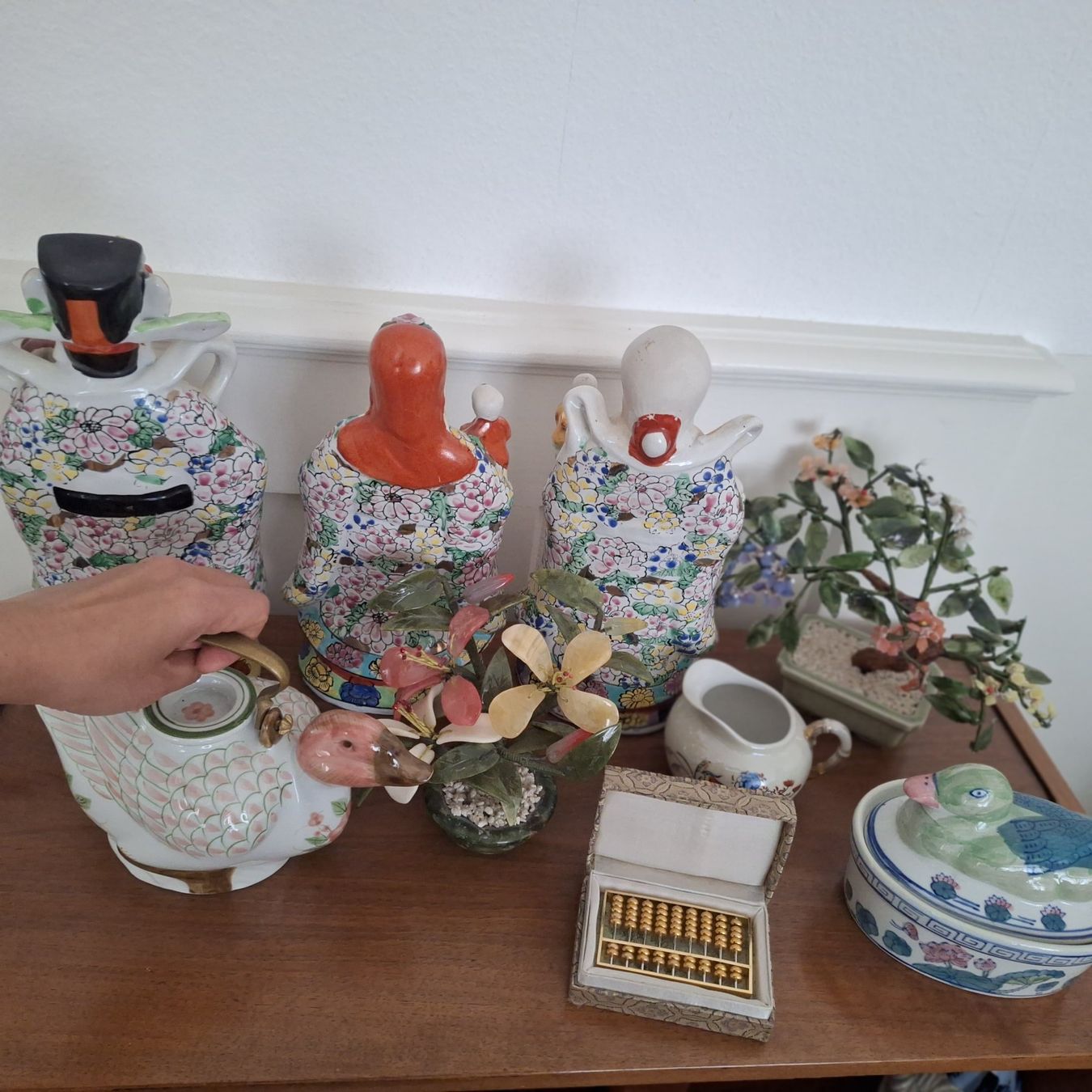 Tutte le decorazioni: Schöne, verschiedene, asiatische Deko – Usato da Winterthur venduto da Goldpipau 8