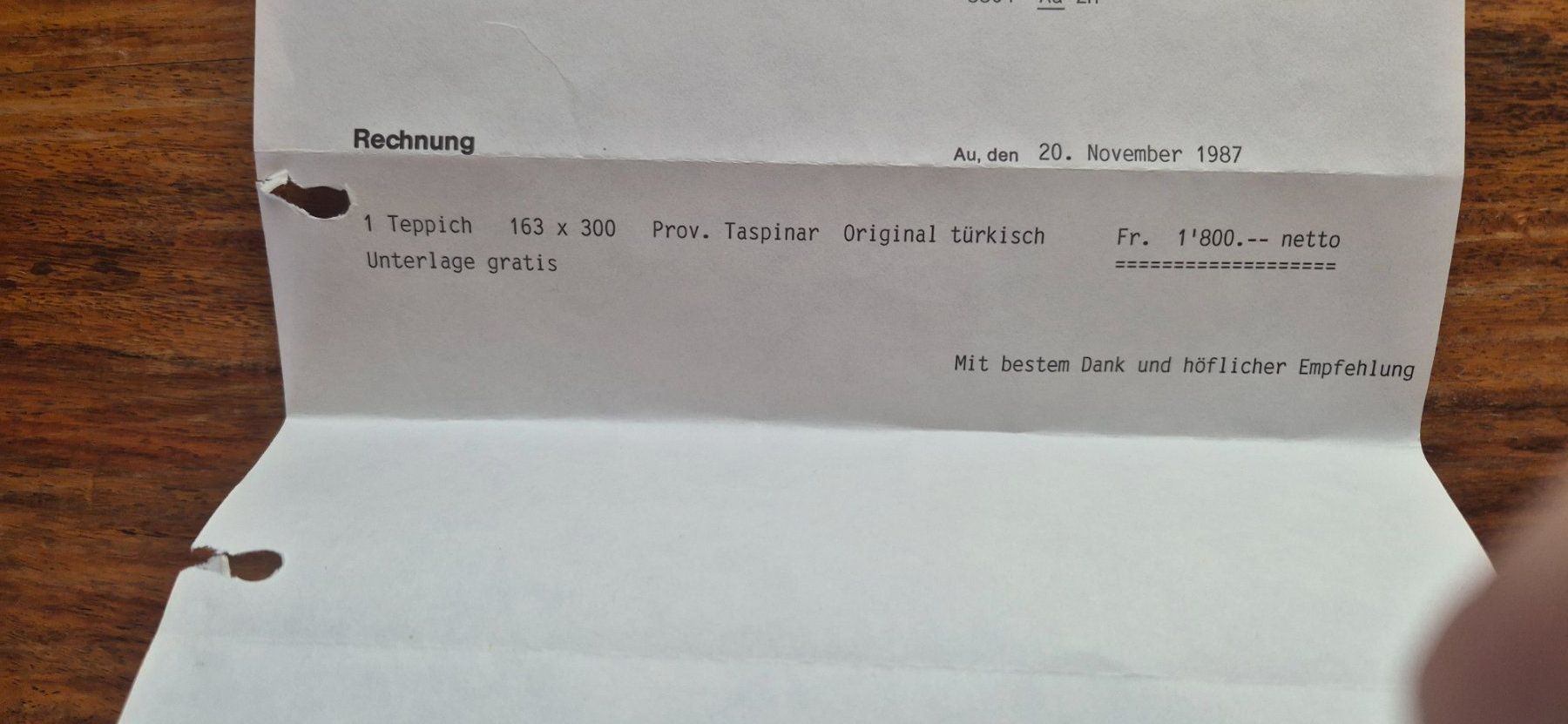 Tappeti: Teppich geknüpft – Usato da Zürich venduto da Coins_and_More 5