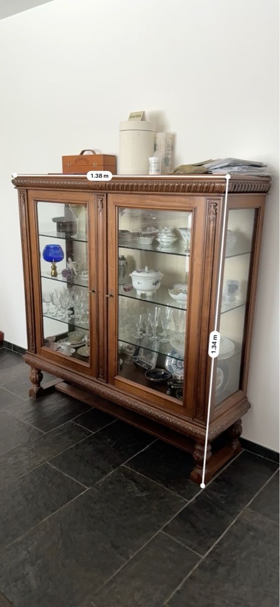 Vetrine: Antiker Vitrinenschrank, top Zustand – Usato da St. Margrethen SG venduto da UrsWerner19