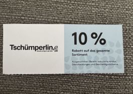 Tschümperlin Rabatt 10% | Zugerland