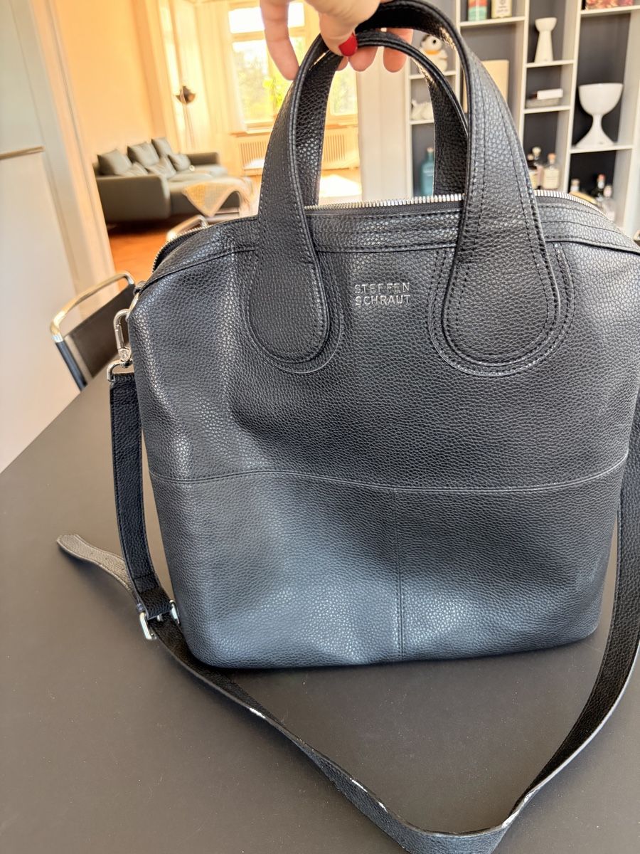 Steffen Schraut Borse: Steffen Schraut Tasche Schwarz – Usato da Bern venduto da ann_58qs
