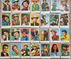 Sammelbilder von Schauspielern Motiv: Cowboy