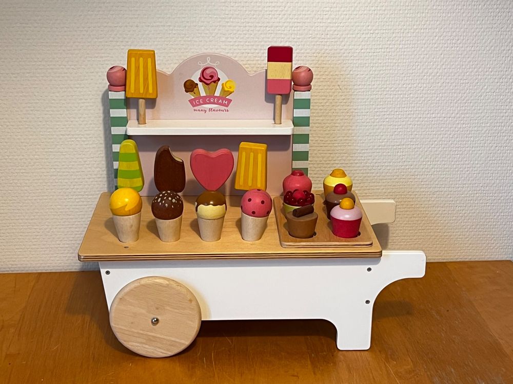 Einkaufsladen Kinder DREAMADE Kinder Eiswagen Mit 1 Produktbild-Vorschau 4