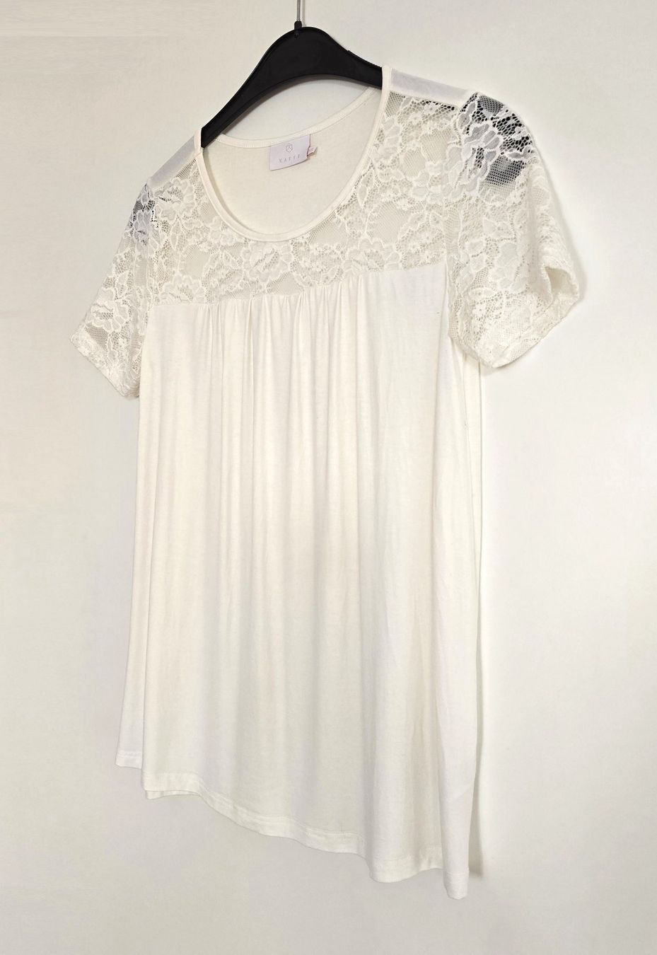 Camicette: KAFFE Damen Bluse mit Spitze Grösse XS - Offwhite – Usato da Oetwil an der Limmat venduto da dhantal 3