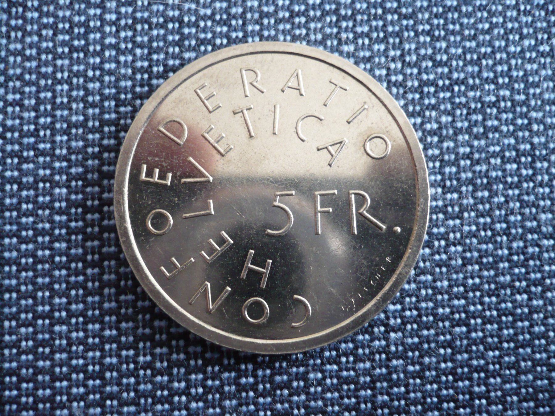 Tutti le monete: 5 Franken 1975 Denkmalpflege – Usato da Winterthur venduto da kormorans
