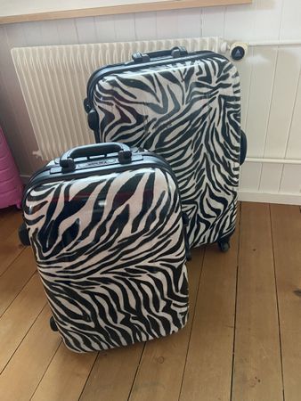 Koffer/Trolley Zebraoptik