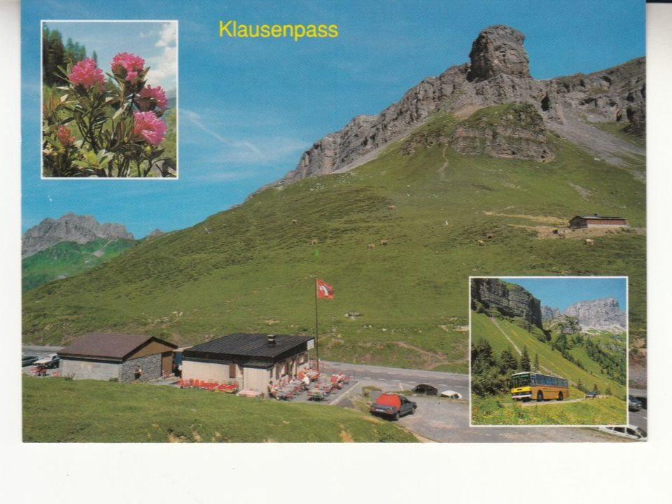 Ansichtskarten: Klausenpass ca. 1990 – Gebraucht aus Bürglen TG von StampGraf