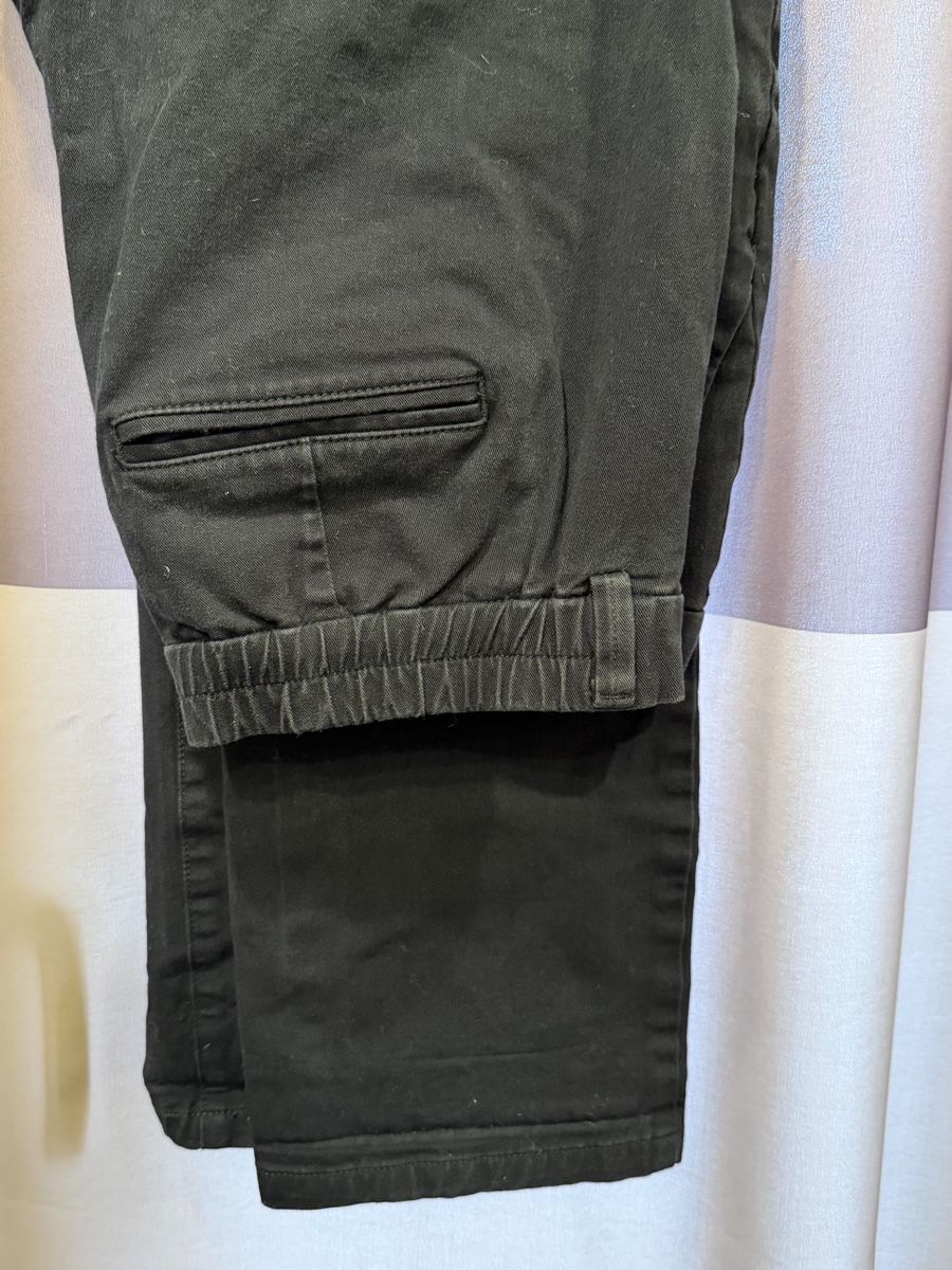 Pantaloni: Schicke Baumwoll-Hose, Schwarz, Grösse M – Usato da Walde AG venduto da Hanutta