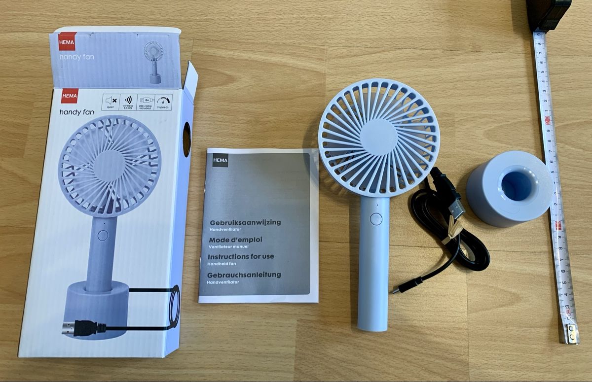 Ventilatori: Ventilateur HEMA portable USB - Neuf – Nuovo e nell'imballaggio originale da Biel/Bienne venduto da granitod 2