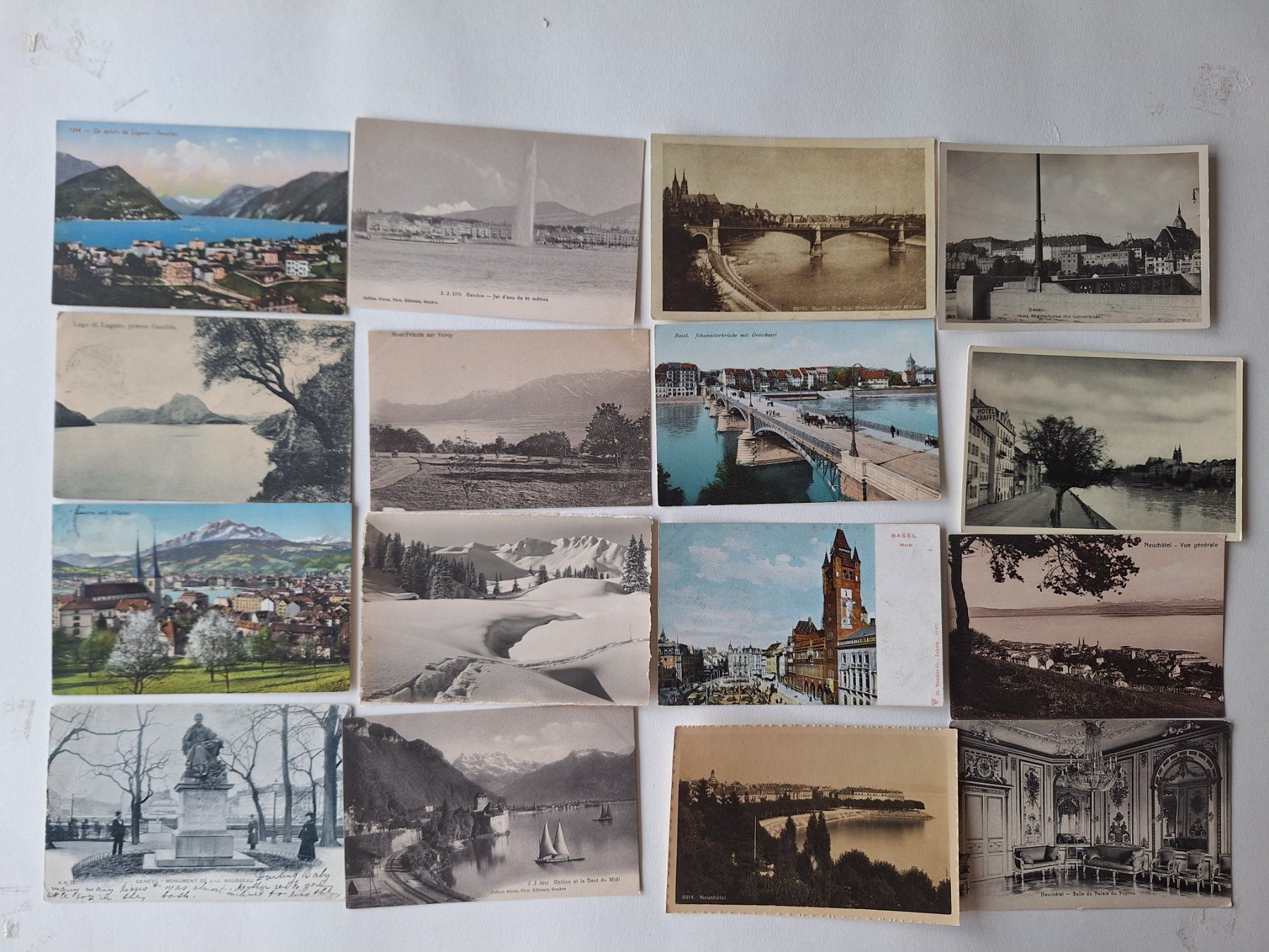 Cartes postales: Alte Ansichtskarten Schweiz, 50 Stück, Kleinformat  (6) – D'occasion à Zürich par t24_de 1
