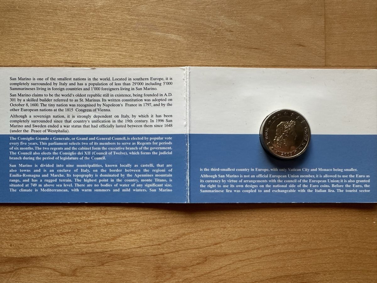 Alle Münzen: SAN MARINO 2 EURO 2005 UNC – Neu (gemäss Beschreibung) aus epalinges von Misterazz 2