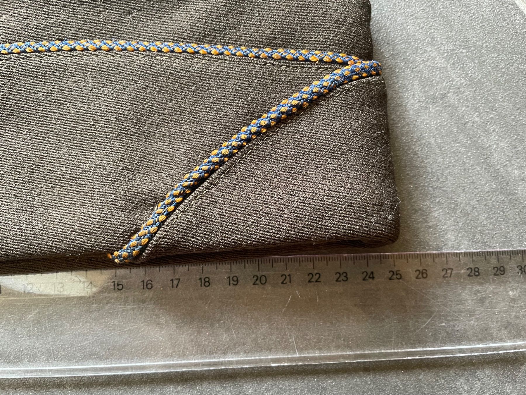 US Army Uniformi: Garrison cap original us ww2 – Usato da Oberbütschel venduto da Woodie2005 3