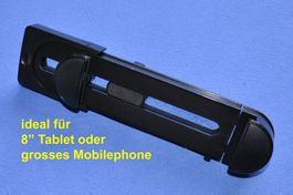 Tablethalterung ideal für 8" Tablet oder Mobilephones