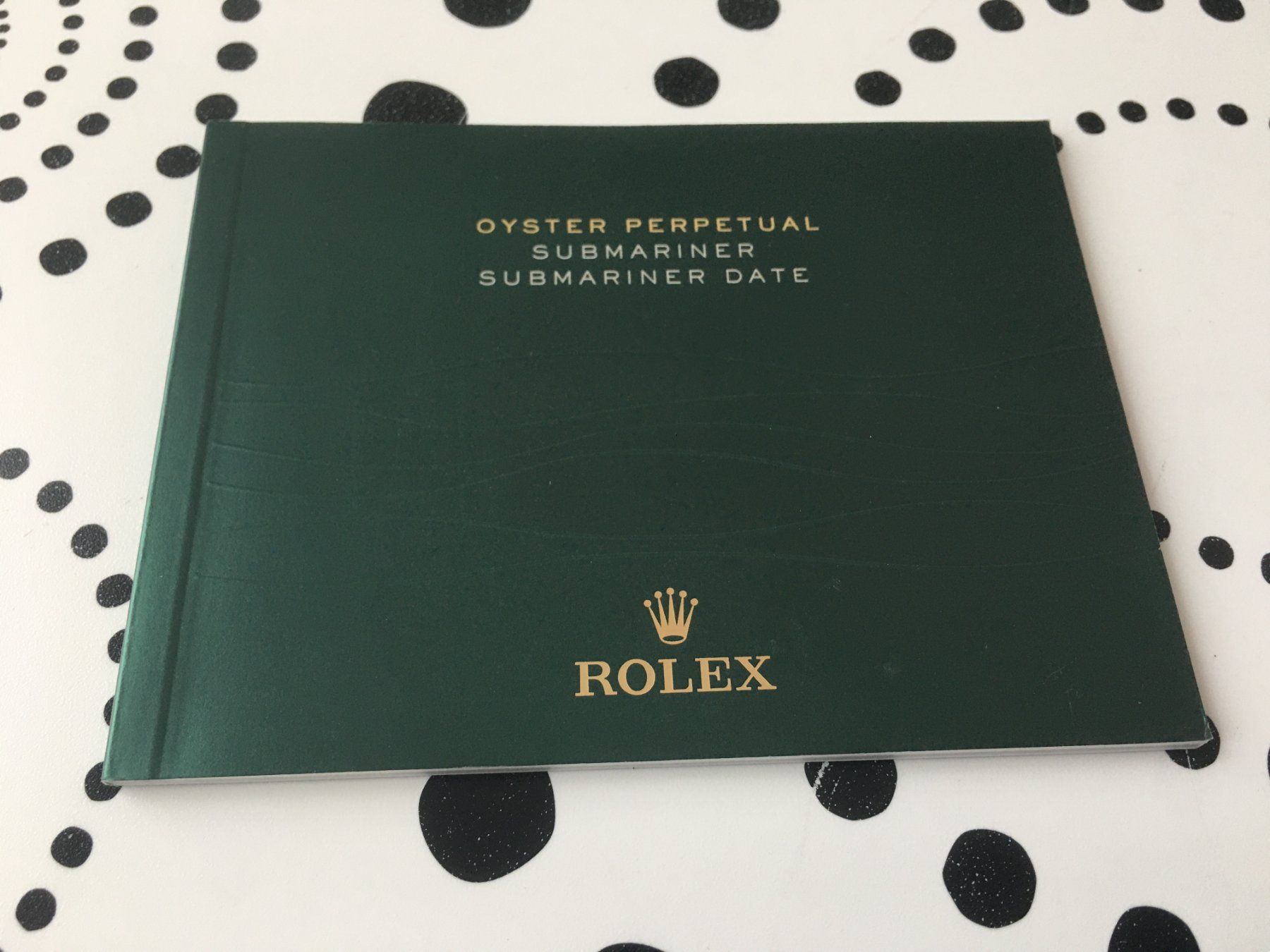 Rolex Documenti: ROLEX SUBMARINER OPERATING INSTRUCTIONS - ENG 2013 !!! – Usato da Epalinges venduto da dream-watch