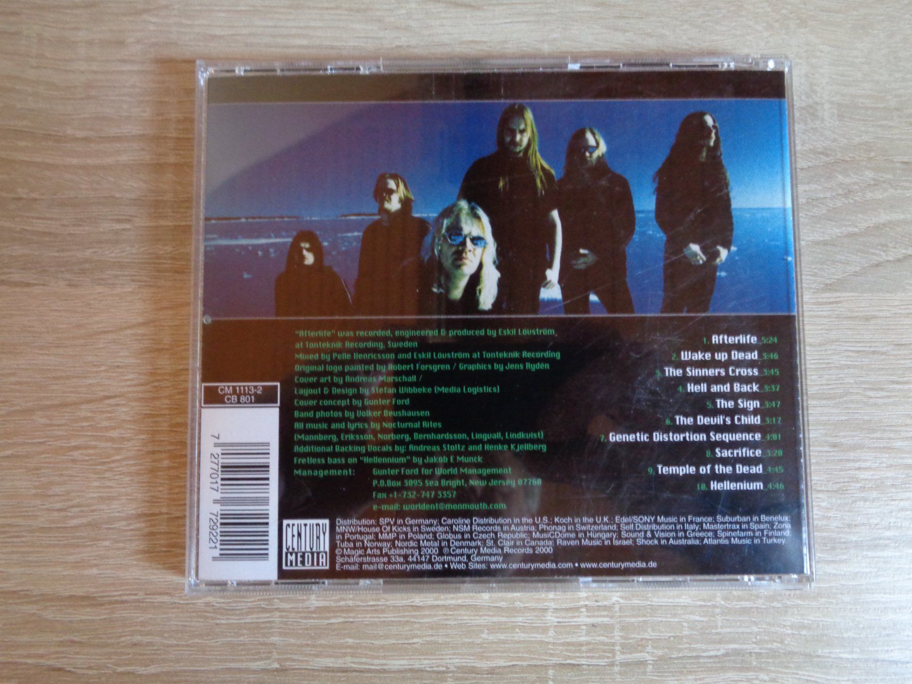 CD: NOCTURNAL RITES - AFTERLIFE – Usato da Weiningen ZH venduto da Princebebe 1