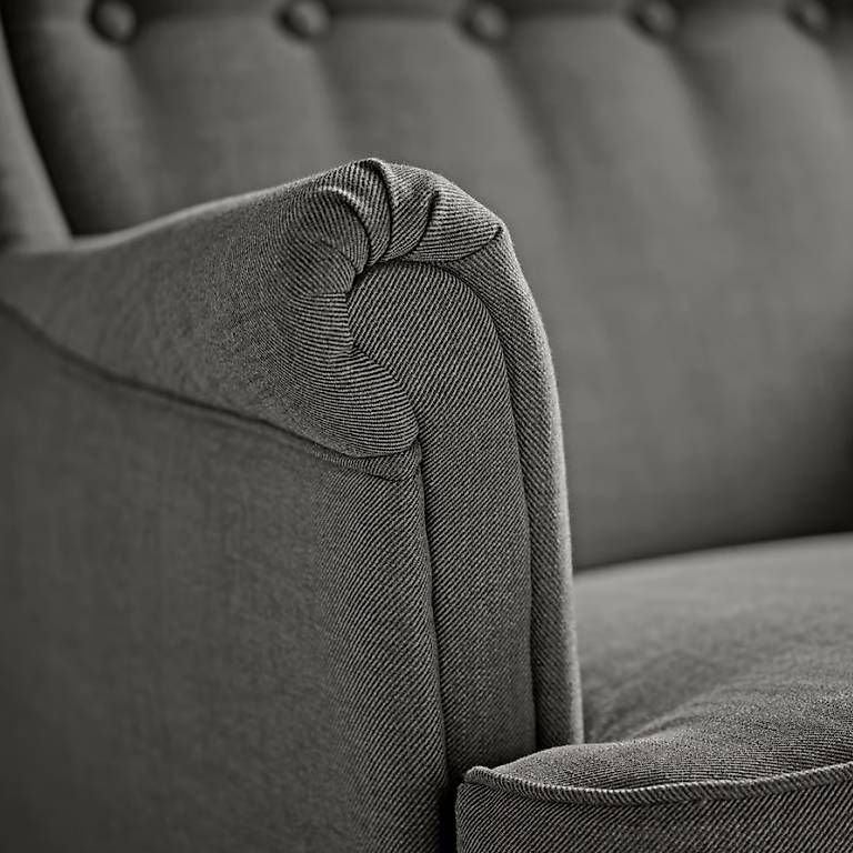 Poltrone: Ikea Strandmon Ohrensessel Anthrazit Grau – Usato da Kloten venduto da boj_lnx2 4